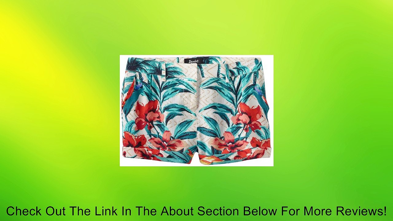 Bardot Junior Big Girls' Tropical Shorts, Multi Print, 12 Review
