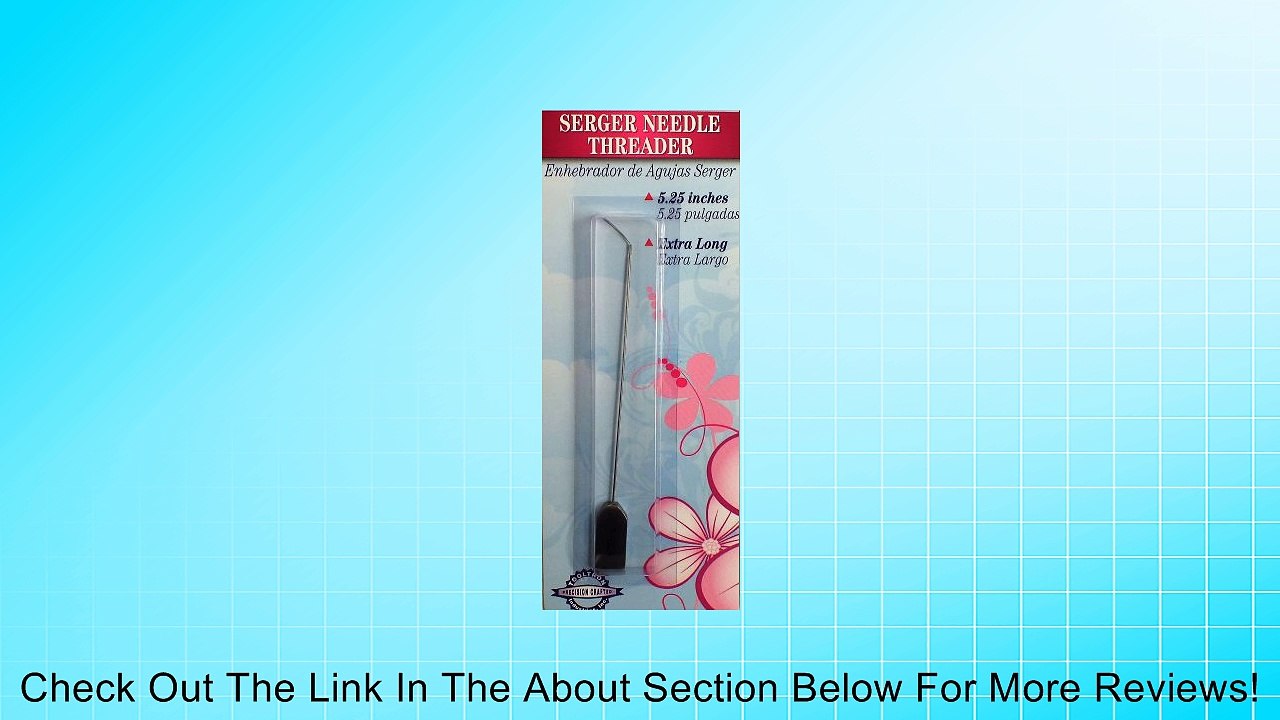 Tooltron Serger Needle Threader Review