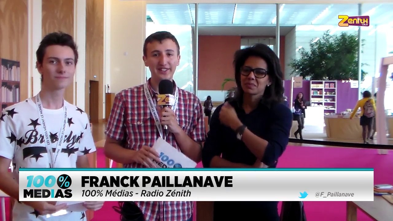 Interview d'Audrey Pulvar - 100% Médias