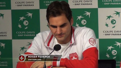 Coupe Davis - Federer : ''Rien n'est gagné''