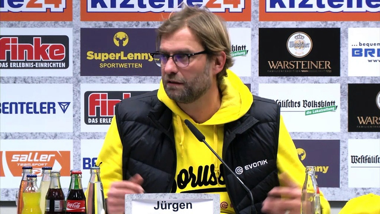 Klopp über Bakalorz: 'War einfach too much'