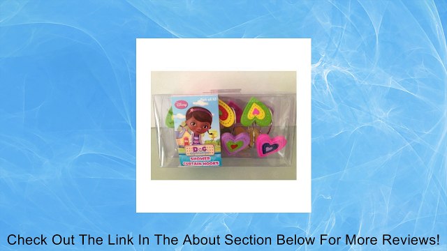 Doc McStuffins Shower Curtain Hooks Review