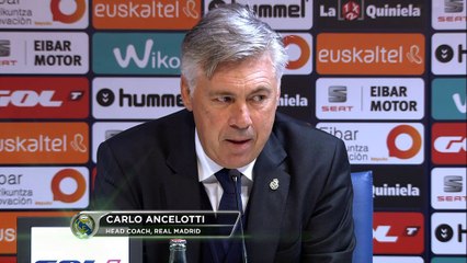 Ancelotti: "Prima o poi perderemo una partita..."