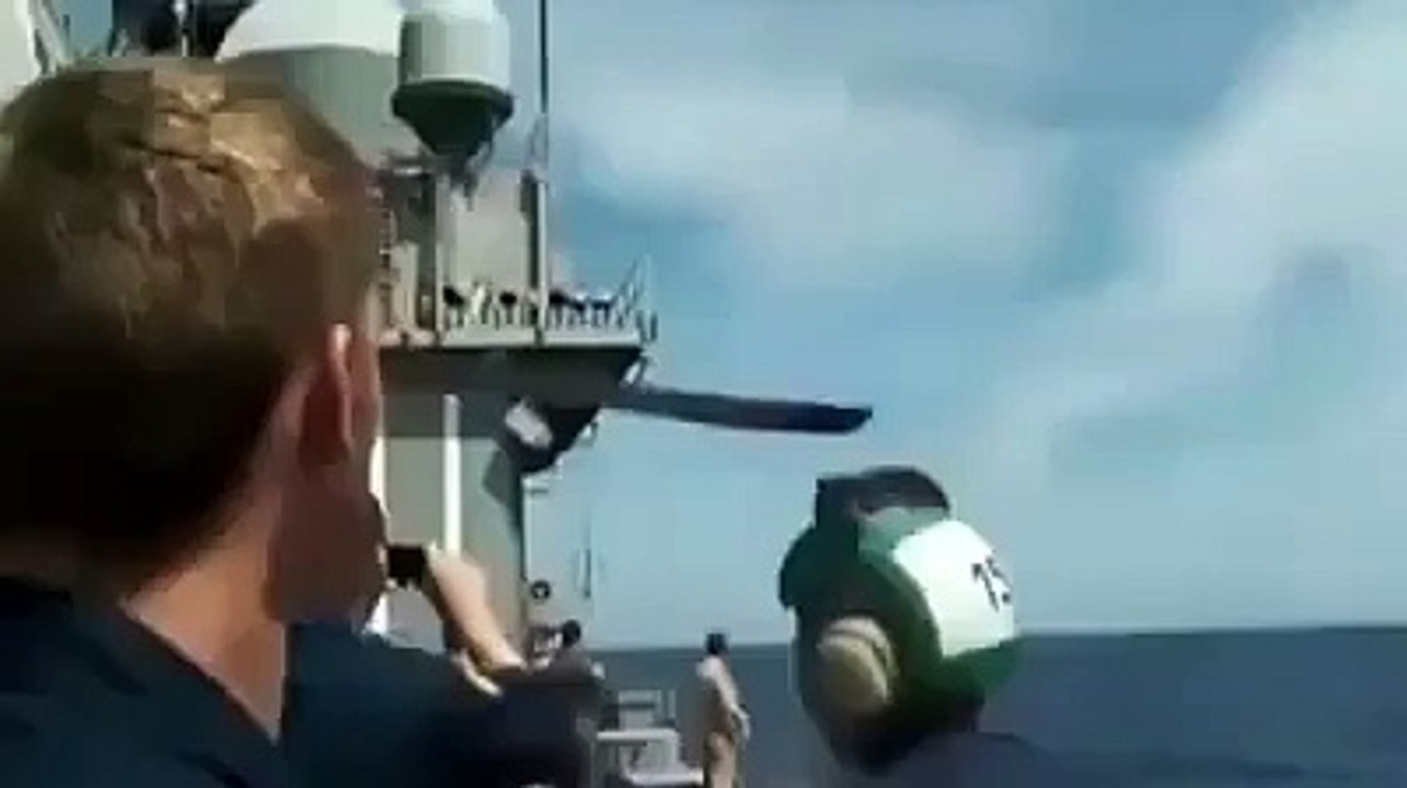 Extremely Low Stunning Fly-by