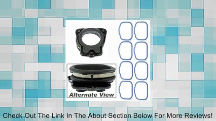 APDTY 022121 Throttle Body To Intake Manifold Plenum Coupling Rubber Boot/Hose Fits Northstar 2000-2005 Cadillac Deville 4.6L / 2000-2002 Eldorado 4.6L / 2000-2004 Seville 4.6L / 2001-2003 Aurora 4.0L / 2004-2005 Bonneville GXP 4.6L (Replaces GM 12555840)