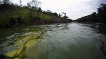 Canoagem, Rio Paraíba do Sul, nível 4, trecho Paraibuna, SP, Brasil, Marcelo Ambrogi, Trecho de descida e subida de 10 km, remada dupla, Aventura na Natureza Selvagem do Rio e das cachoeiras ao longo do percurso até a Cidade de Paraibuna, parte 37