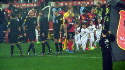 22/11/14 : EAG-SRFC : Entrée des équipes