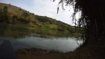 Canoagem, Rio Paraíba do Sul, nível 4, trecho Paraibuna, SP, Brasil, Marcelo Ambrogi, Trecho de descida e subida de 10 km, remada dupla, Aventura na Natureza Selvagem do Rio e das cachoeiras ao longo do percurso até a Cidade de Paraibuna, parte 15