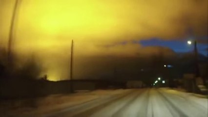 Bola de fogo cruzando o céu foi vista na Rússia no dia 14 de novembro