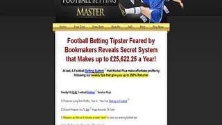 Football Betting Master - $69.04 Avg Commission. 2.65% Refunds!!