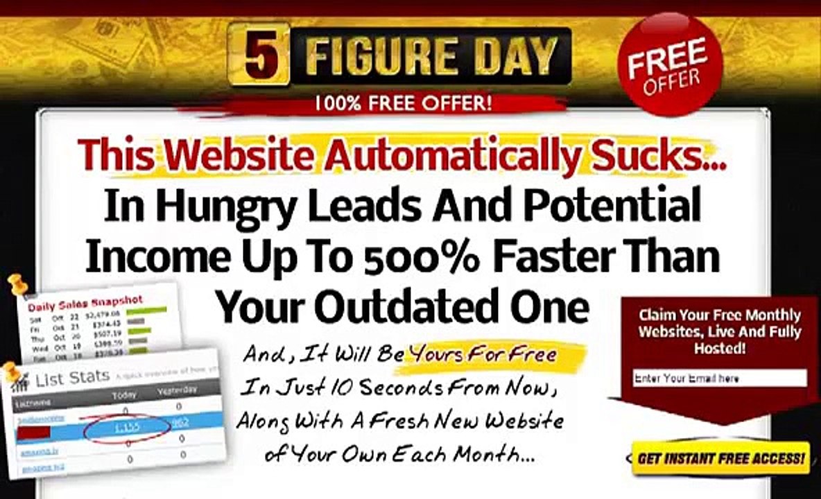 5 Figure Day - Make Money Online for $1