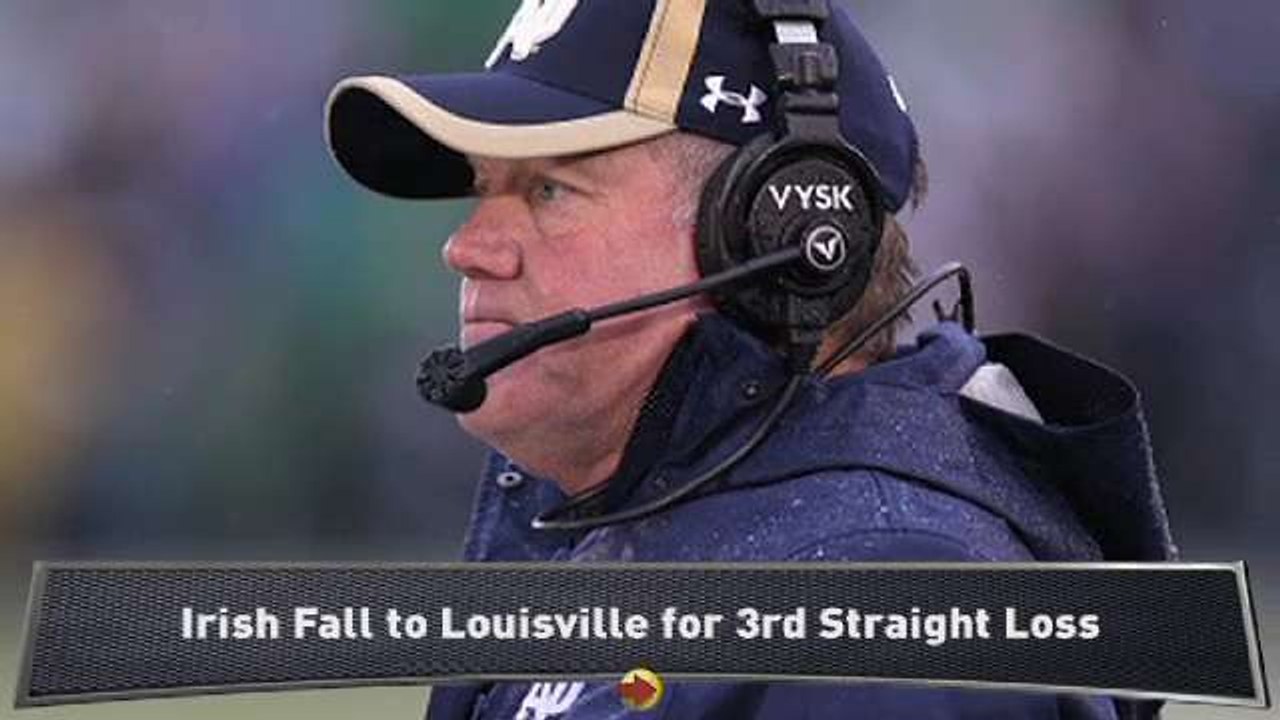 James: Troubles Continue for Irish