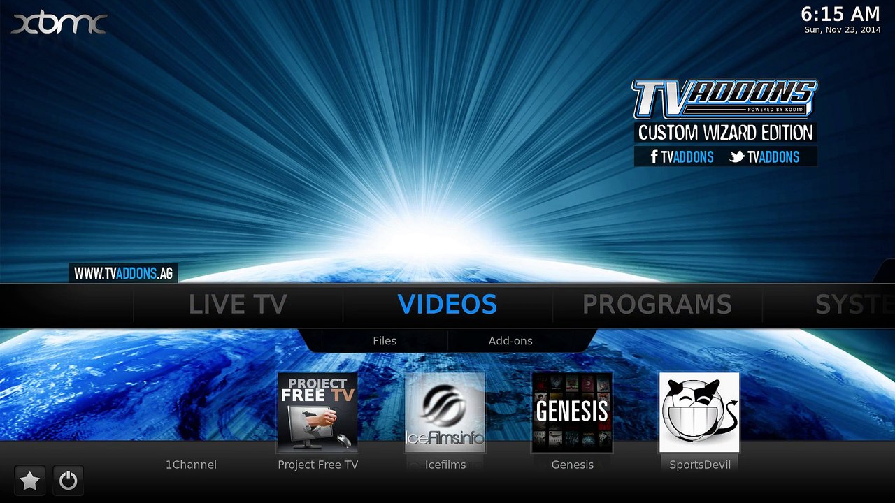 TV4ME Add-on for XBMC / KODI (November 2014)