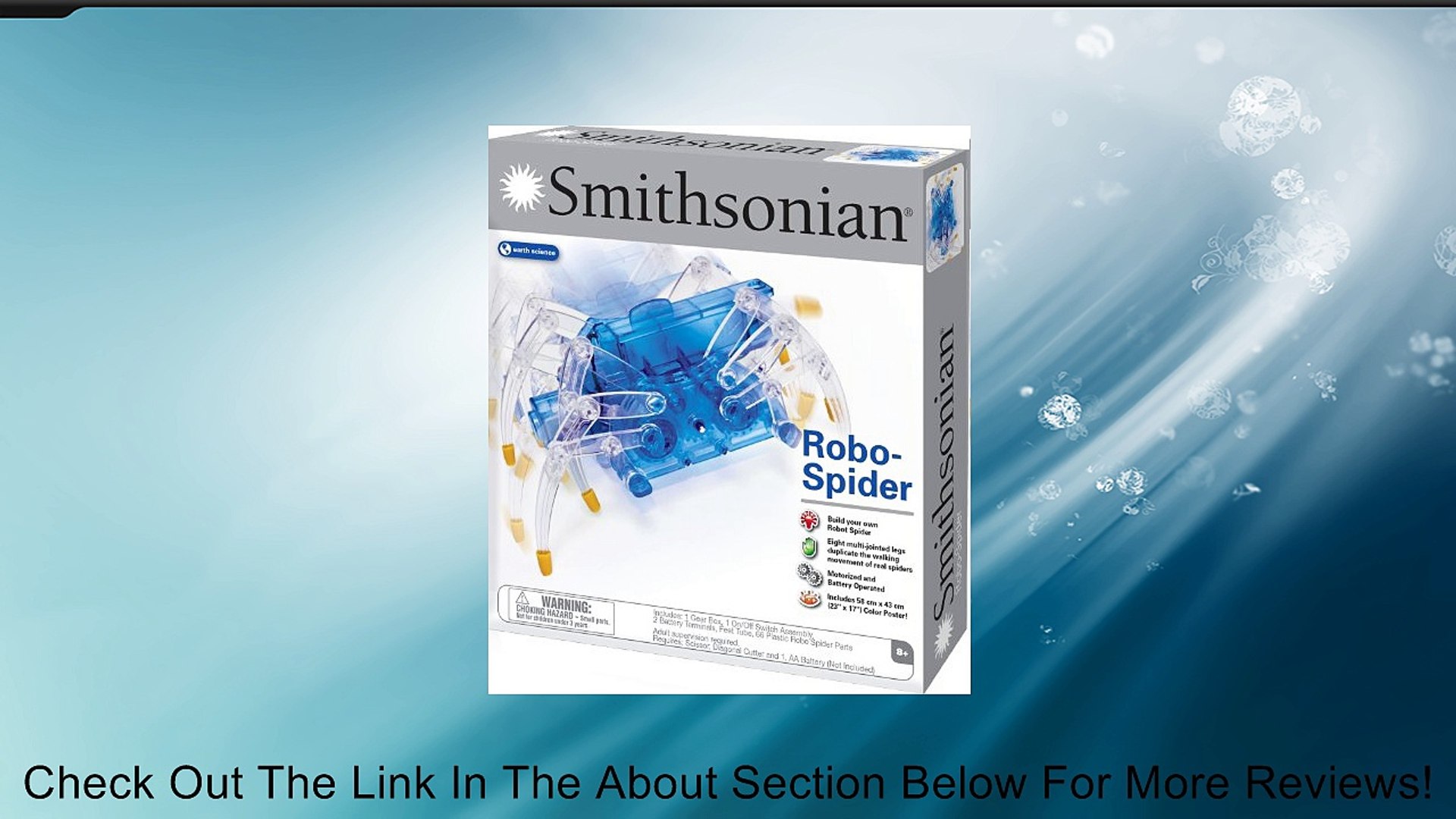 smithsonian robo spider