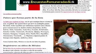 Gana Dinero con Encuestas Remuneradas - Encuestas Remuneradas Mexico