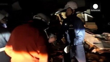 Dozens injured in Japan earthquake