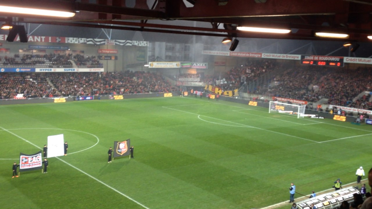 Tifo du Kop rouge
