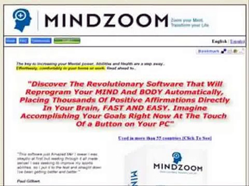 Mindzoom Subliminal Affirmations Software Download