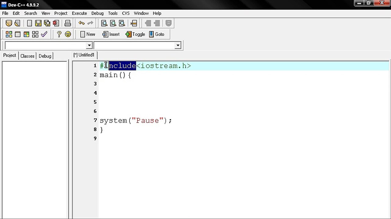 C++ Class - 002 - Basic Variable declaration