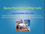 Epoxy Flooring Connecticut - How to Determine Costs