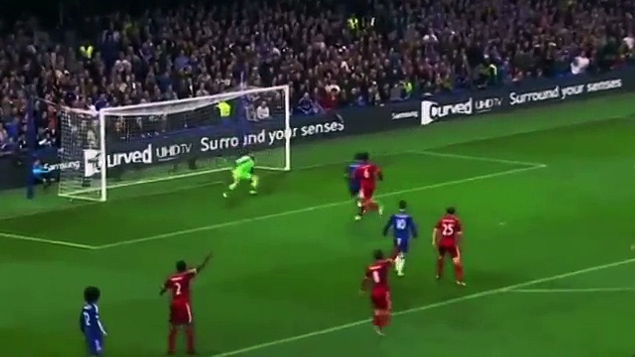 Diego Costa Goal - Chelsea vs West Bromwich 2-0 (Premier League 2014) 22-11-2014