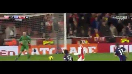 Olivier Giroud Best Goal !! !!! 1 - 2 Arsenal vs. Manchester United 22-11-2014