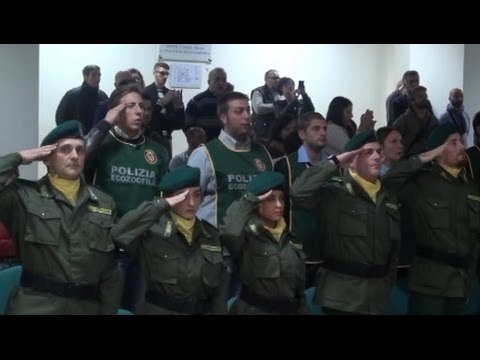 Orta di Atella (CE) - Anpana-Oepa, giuramento delle Guardie Ecozoofile (22.11.14)