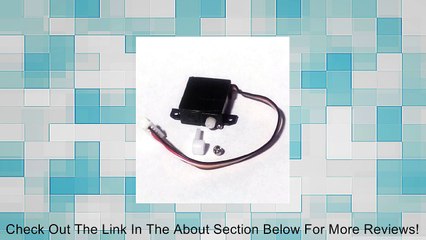 MJX F647 F47 10 Replacement Right Servo Review