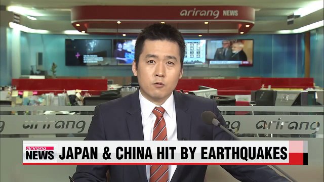 Japan and China cope with impact of Saturday's earthquakes