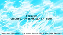 12V 35Ah Pride Mobility BATLIQ1017 AGM U1 Replacement Battery - 2 Pack Review