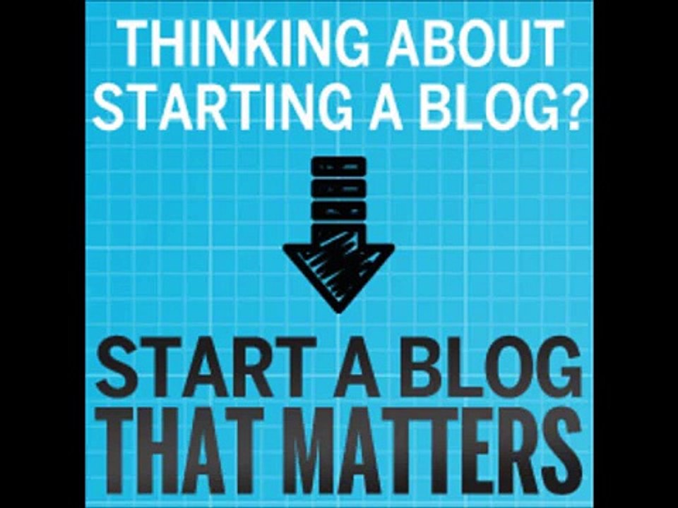 How to start a blog that matters Review