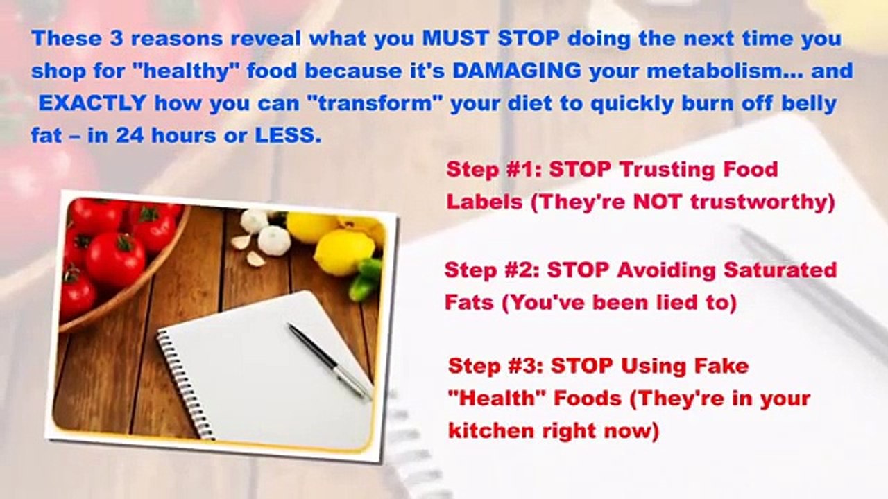 Truth About Fat Burning Foods Review - Secrets You Never Knew About Food