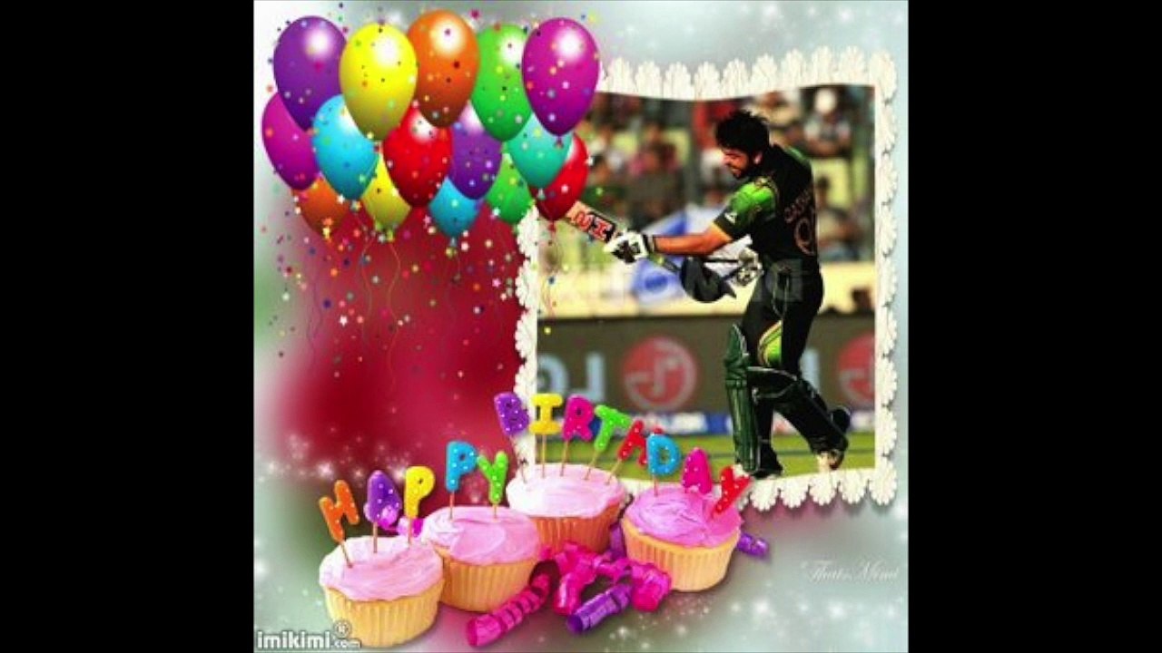 Happy Birthday To Ahmad Shahzad