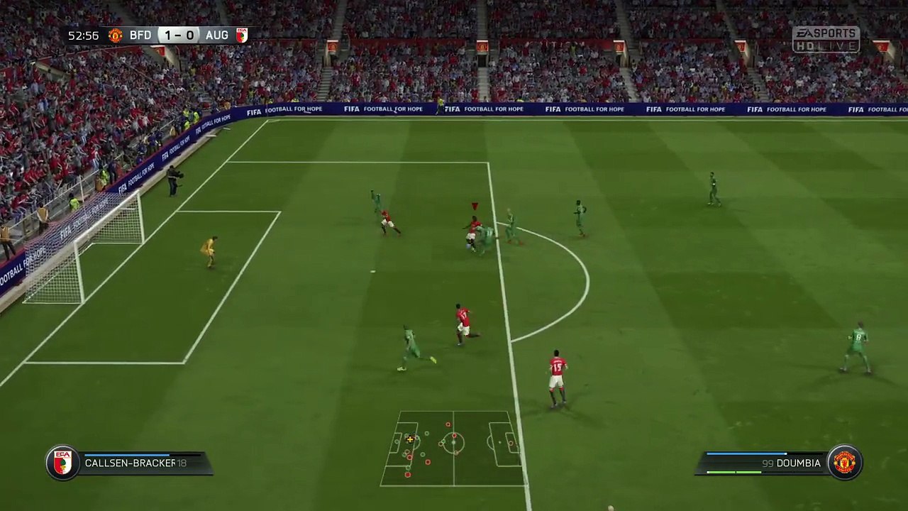 Fifa 15 But de l'epaule