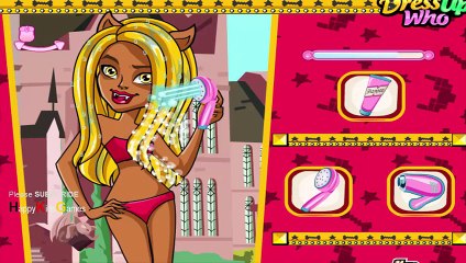 Monster High Games - CLAWDIA WOLF HAIRCUTS GAME - Game Walkthrough