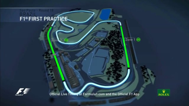 F1 GP Brasil 2014 - Treinos Livres 1( First Practice )