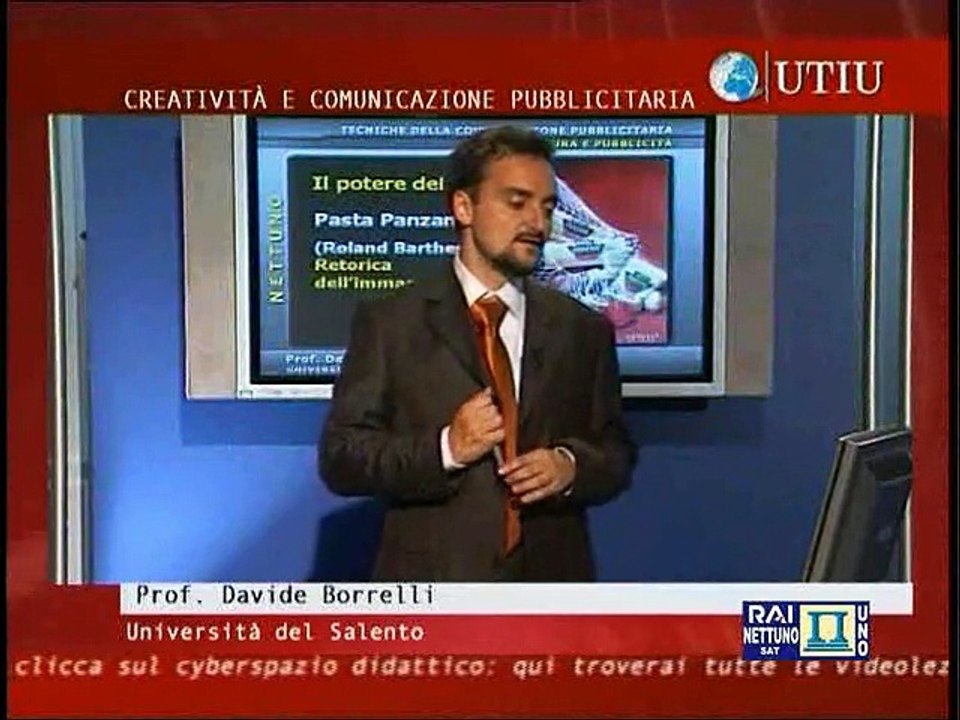 Creatività e comunicazione pubblicitaria - Lez 20 - Letteratura e pubblicità (Davide Borrelli)