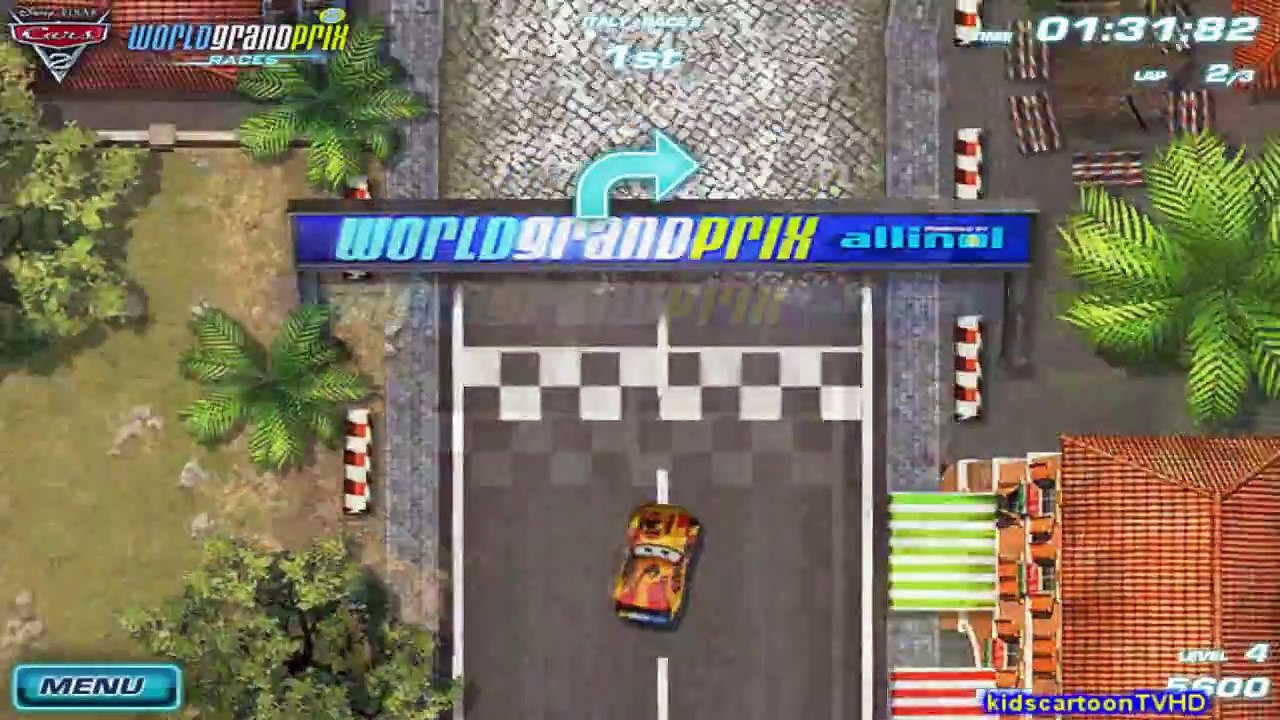 Cars 2 Full Movie Game in English - Disney Cars Racing   Cars Disney Movies Inspired