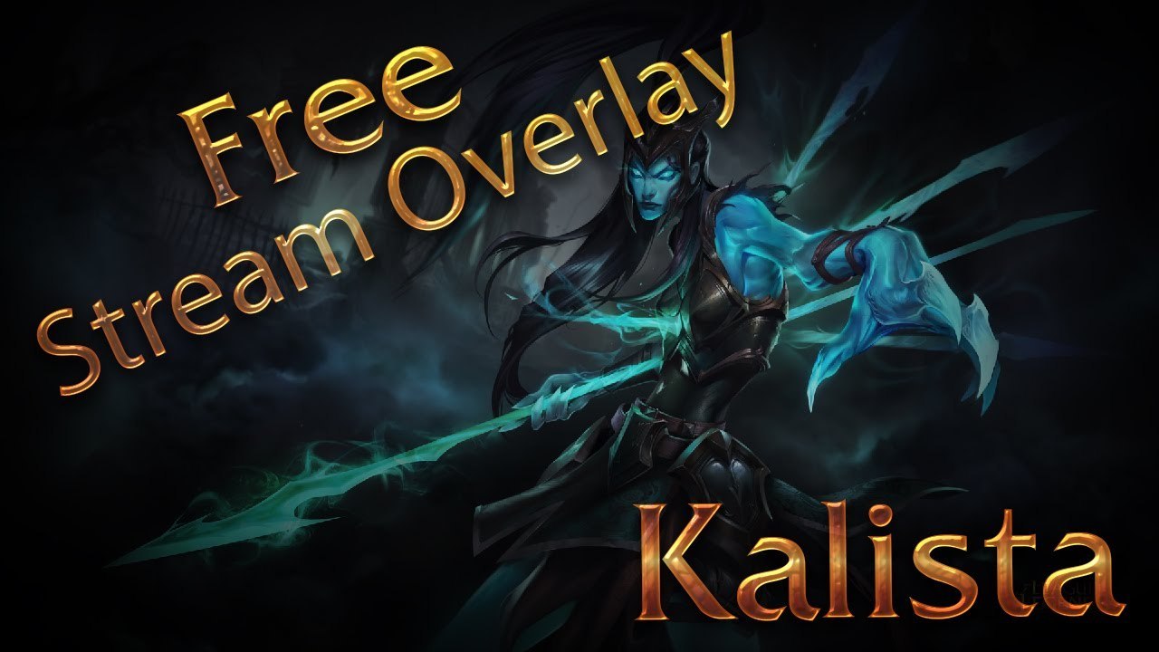 Kalista Overlay Speedart by Temporalcortex