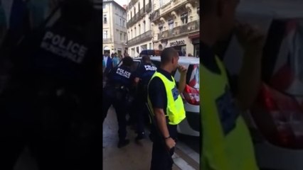 Une arrestation tourne mal à Montpellier