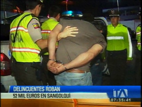 Detienen a dos presuntos delincuentes tras robar 52.000 euros