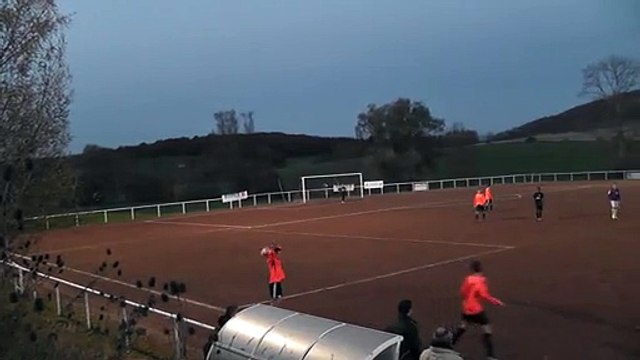 But de Nordine Tebai sur une belle passe de Kevin Akoa lors du match U18 opposant GJ AEPP au GJ de Monts et Vallées