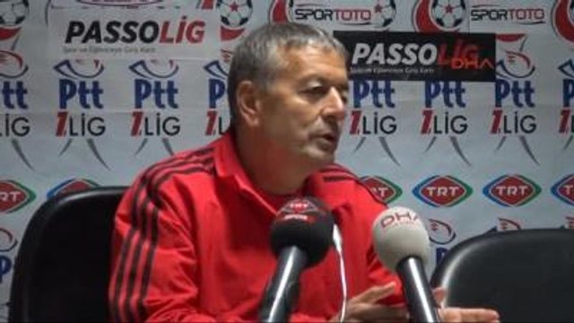 Gaziantep Büyükşehir Belediyespor-Manisaspor Maçının Ardından