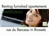 Looking for rue du Berceau, renting furnished apartments, studios, flats, duplex in Brussels (Belgium) quarter,district of EU et Nato. the solution for periods of 6 to 12 monts