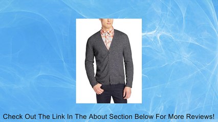 Christopher Fischer Men's Cardigan, Bloodstone, Large Review