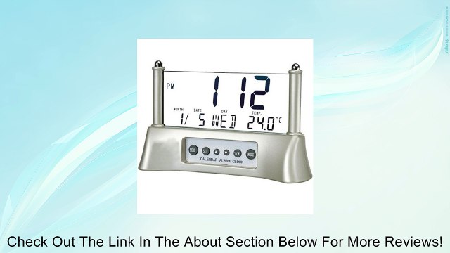 Hanslin LCD Transparent Alarm Clock Review