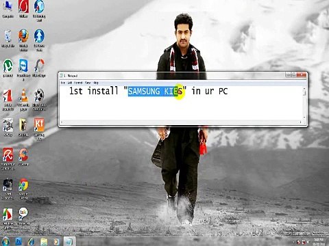 How to Connect Internet to pc through SAMSUNG GALAXY ACE S5830 Mobile