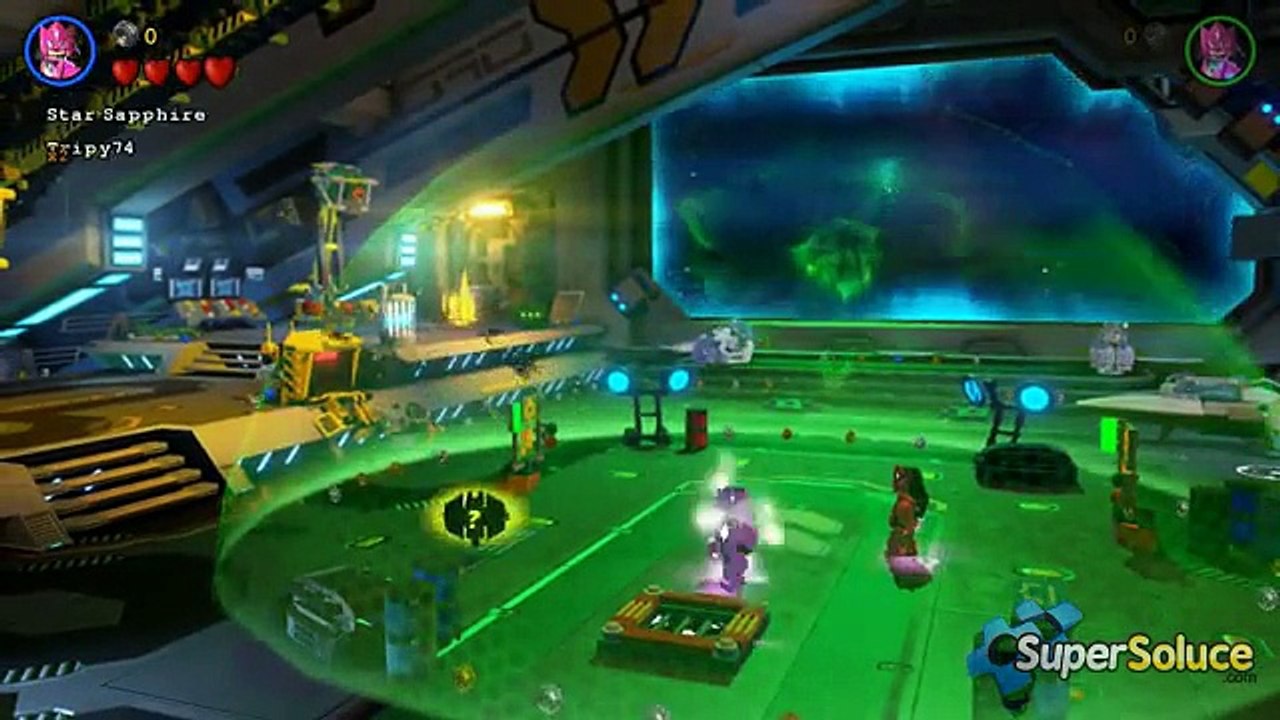 LEGO Batman 3 : Au-delà de Gotham - Objets Mode Libre Niveau 05 \"L'attaque de Brainiac\"