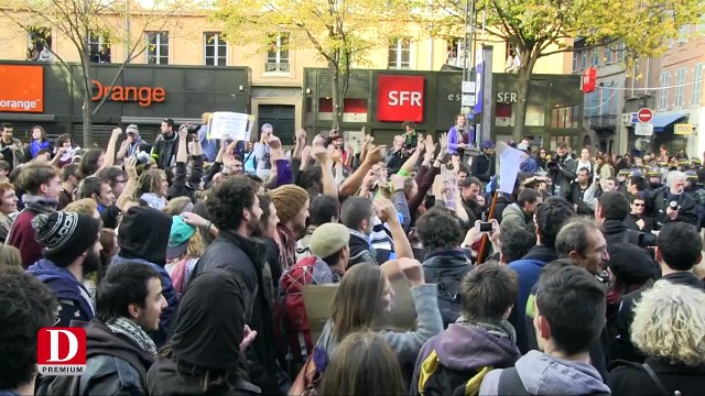 Toulouse manifestation débordements après rassemblement pacifiste