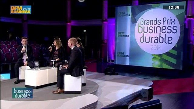 Grands prix Business Durable 2014 : Présentation des trois lauréats : Benjamin Saada, Rémy Lucas et Laure Courty (1/4) - 23/11